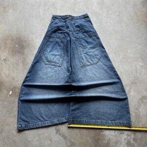 Baggy Big Pocket Explorer Ultra Wide Leg Jnco Styl Denim Y2k VTG Jeans 30x32